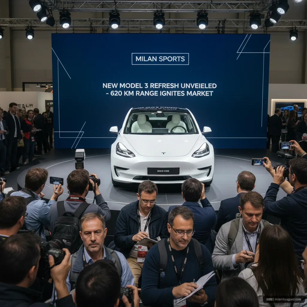 全新Model 3改款亮相，续航性能引爆市场热议 - 米兰体育App